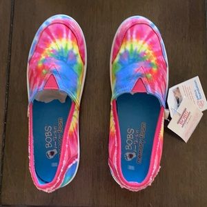Big Kids Size 6 Bob’s from Skechers Tye Dye Slip on Sneakers